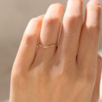 Wedding Ring Lab Grown Diamond Petite Twist Diamond Eternity Ring