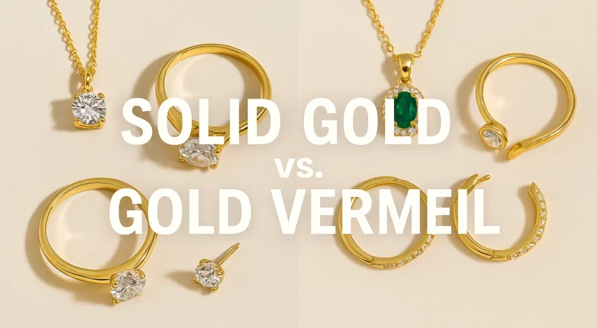 What Is the Difference Between Solid Gold and Gold Vermeil? What Is the Difference Between Solid Gold and Gold Vermeil?