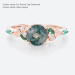 lab diamond ring