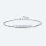 Mother of Pearl Bracelet Sterling Silver Classic Bracelet
