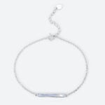 Mother of Pearl Bracelet Minimalist Bar Bracelet (4)