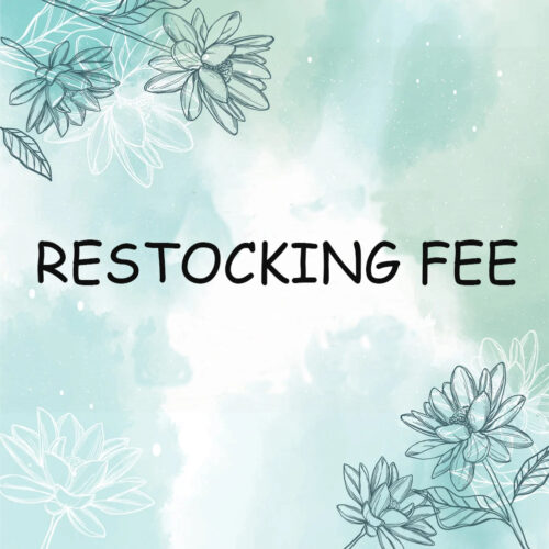 LisaJewelryUS Restocking Fee for Exchanges