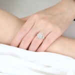 Oval Cut Lab Grown Diamond Semi-Halo 6-Prong Engagement Ring (2)