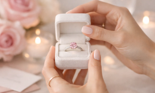 Pink Diamond Engagement Ring for Valentine’s Day A Romantic Choice Explained