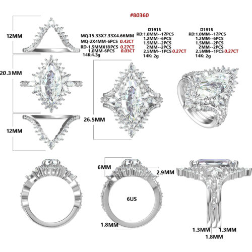 LisaJewelryUS Custom Ring Order for Daniel