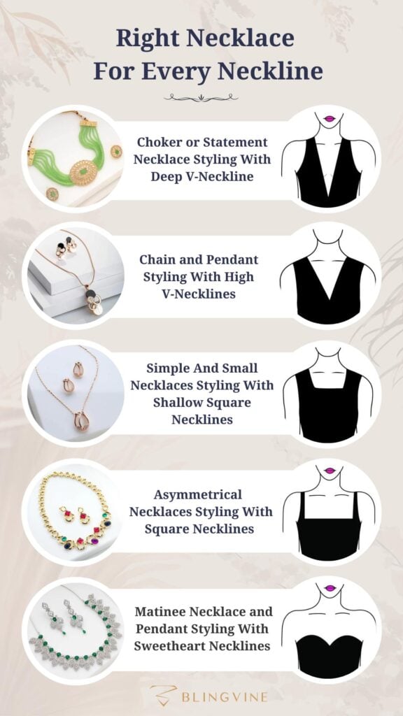 Jewelry for Necklines What to Wear with Every Neckline Style