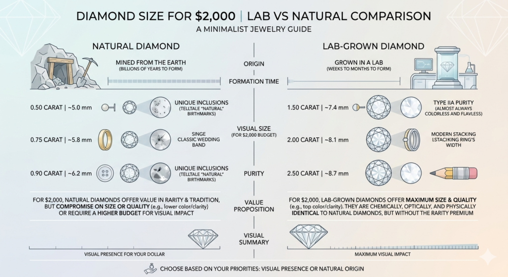 What Size Diamond Can You Get for $2000 A Complete Buying Guide