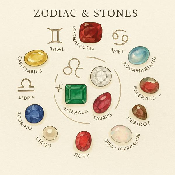 Best Anniversary Jewelry Based on Her Zodiac Sign