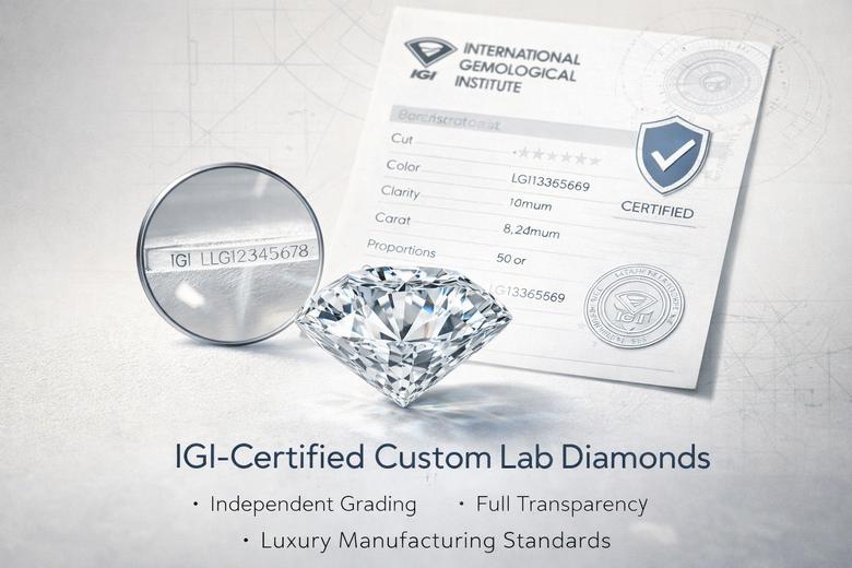Why IGI-Certified Diamonds Matter for Lab Grown Diamond Jewelry