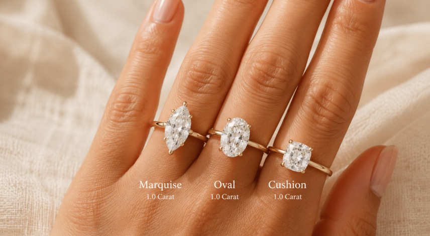 Which Ring Shapes Look Biggest on Your Finger? The Visual Truth