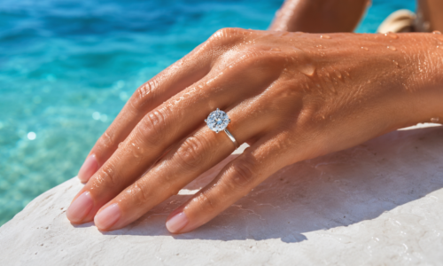 Should You Wear Your Diamond Ring to the Beach, Pool, or Gym?
