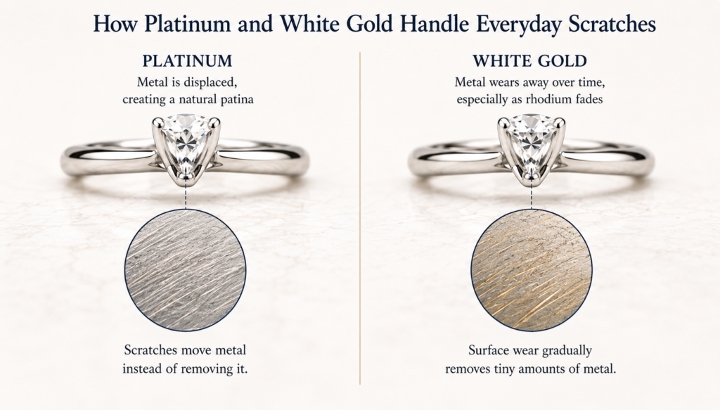 Platinum vs. White Gold: The Ultimate White Metal Showdown