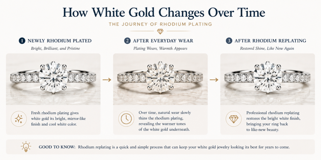 Platinum vs. White Gold: The Ultimate White Metal Showdown