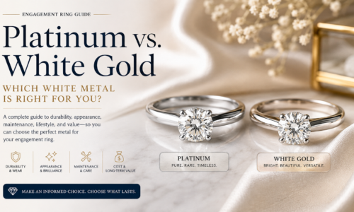Platinum vs. White Gold: The Ultimate White Metal Showdown