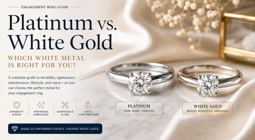 Platinum vs. White Gold: The Ultimate White Metal Showdown Platinum vs. White Gold: The Ultimate White Metal Showdown