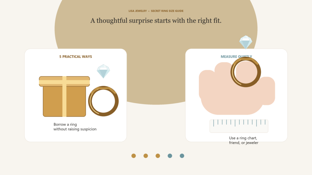 How to Secretly Measure Your Partner’s Ring Size: 5 Foolproof Ways