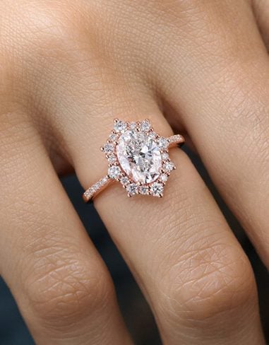 halo engagement ring