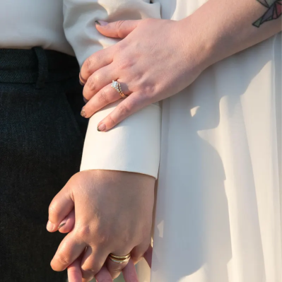 real customer couple rings lisajewelryus